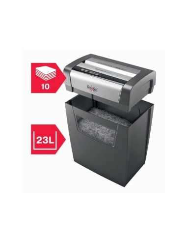 DESTRUCTORA DOC REXEL MOMENTUM X410 10H. DESTRUYE GRAPAS CLIPS 23L.
