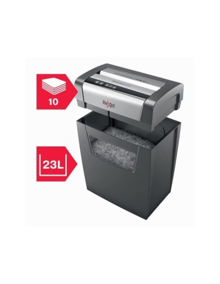 DESTRUCTORA DOC REXEL MOMENTUM X410 10H. DESTRUYE GRAPAS CLIPS 23L.