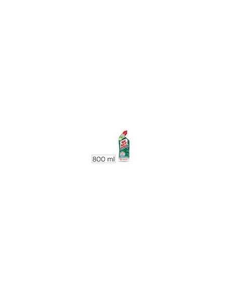 LIMPIADOR INODOROS WC NET GEL ENERGY DESINCRUSTANTE BOTELLA 800 ML