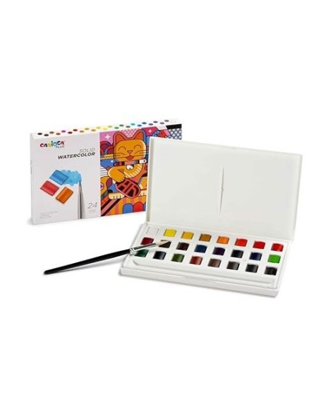 ACUARELA CARIOCA PLUS CAJA 24 UD.SURT.
