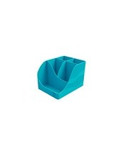 CUBILETE PORTALAPICES EXACOMPTA WAVE SKANDI PLAST.RECICLADO AZ. 2