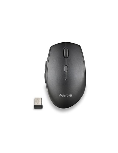 RATON NGS BEE 800/1200/1600 DPI INAL 5 BOT RECEPTOR USB-A 2,4 GHZ NG.