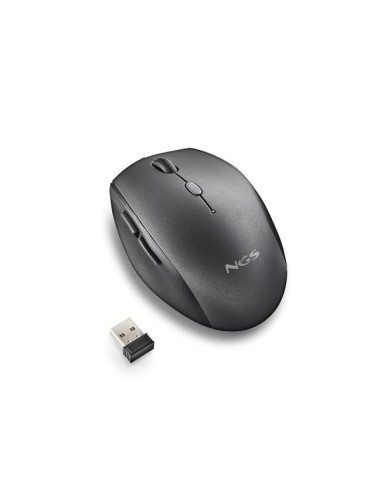 RATON NGS BEE 800/1200/1600 DPI INAL 5 BOT RECEPTOR USB-A 2,4 GHZ NG.