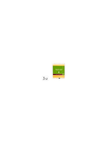 BAYETA MICROFIBRA SUAVE AM.PARA COCINAS BAÑOS 40X36 CM PK.DE 3 UD.