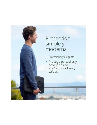 MALETIN PORTATIL KENSINGTON 16" COLOR NEGRO 20X406X273 MM.