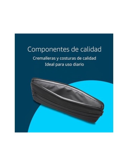 MALETIN PORTATIL KENSINGTON 16" COLOR NEGRO 20X406X273 MM.