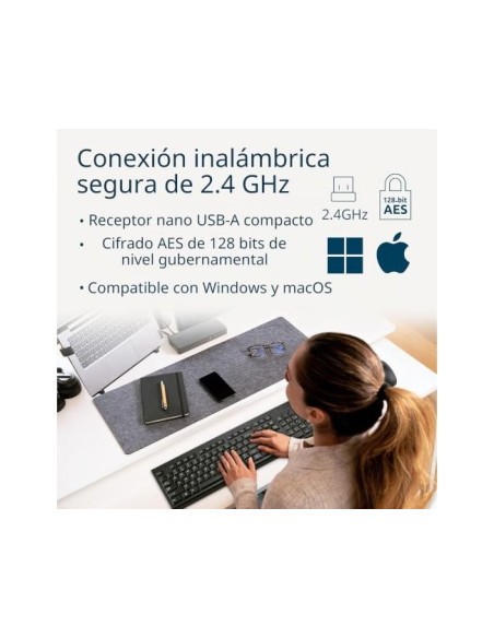 TECLADO KB150 EQ INALAMBRICO NG.