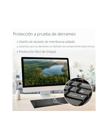 TECLADO KB150 EQ INALAMBRICO NG.