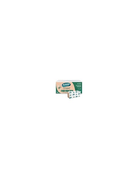 TOALLA SECAMANOS AMOOS PROFESSI NATURALLY SOFT 2 CAP 21X22 CM 200 UD.