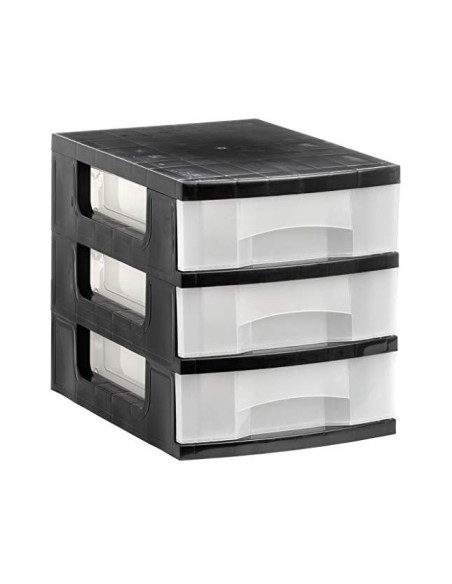 CAJONERA ARCHIVO 2000 6 CAJ.TPTE.CARCASA NG. 6LT.RUEDAS 390X290X685MM