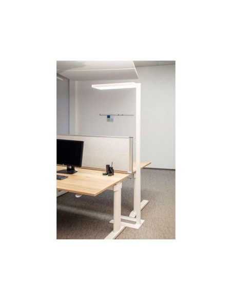LAMPARA PIE MAUL LED JURA AL.COLOR BL.1200X500X120MM