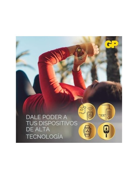 PILA GP ALCALINA BOTON LITIO CR2025 5 UD.