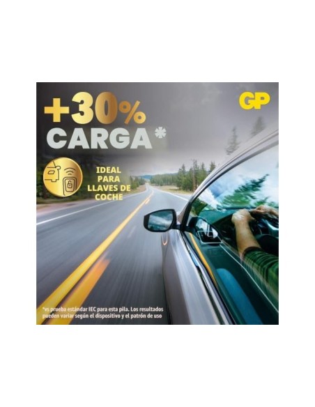 PILA GP ALCALINA BOTON LITIO CR2025 5 UD.