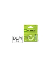 PILA GP RECARGABLE AA 1300 MAH 4 UD. 2