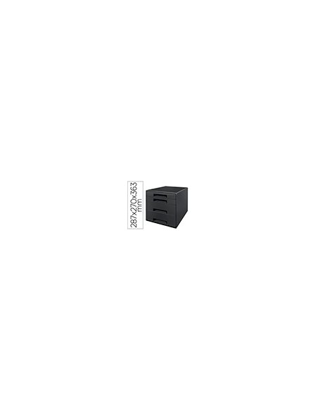 FICHERO CAJONES LEITZ RECYCLE 4 CAJONES NG.287X270X363MM