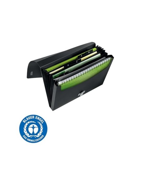 CARPETA LEITZ RECYCLE CLASIFICADOR FUELLE PP. 5+1 COMP.DIN A4 NG.
