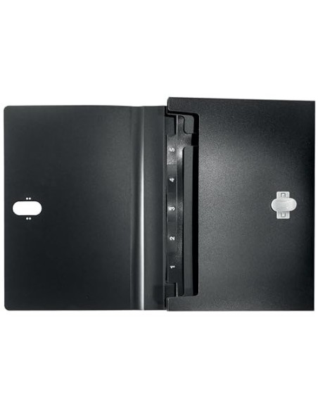 CARPETA LEITZ RECYCLE CLASIFICADOR FUELLE PP. 5+1 COMP.DIN A4 NG.