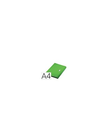 CARPETA LEITZ RECYCLE CLASIFICADOR FUELLE PP. 5+1 COMP.DIN A4 VE.