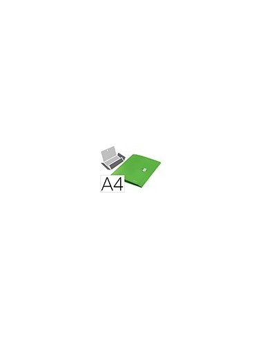 CARPETA LEITZ RECYCLE GOMAS 3 SOLAPAS A4 PP. VE.