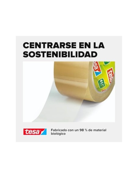 CINTA ADH. TESA ECO BIO & STRONG TPTE.66MT.X 50MM EMBALAJE