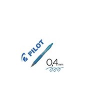 BOLIGRAFO PILOT G-2 PIXIE AZ. CLARO TINTA GEL RETRACTIL SUJ. CAUCHO 2