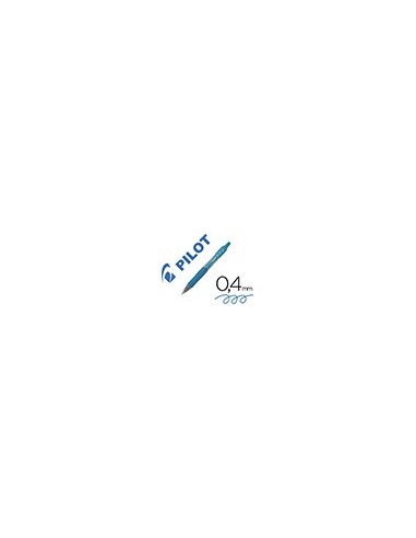BOLIGRAFO PILOT G-2 PIXIE AZ. CLARO TINTA GEL RETRACTIL SUJ. CAUCHO