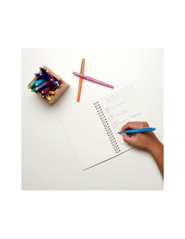 ROTULADOR PAPER MATE FLAIR PASTEL FIBRA 12 UD.SURT.