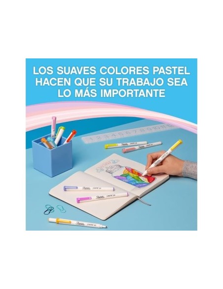 ROTULADOR SHARPIE SNOTE DUO 16 UD.SURT.