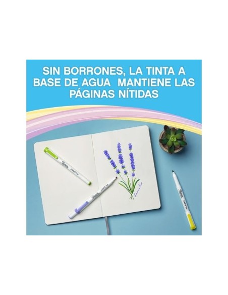 ROTULADOR SHARPIE SNOTE DUO 16 UD.SURT.