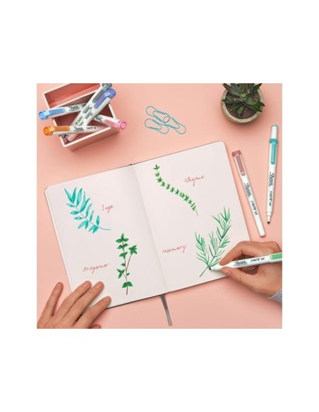 ROTULADOR SHARPIE SNOTE DUO 16 UD.SURT.