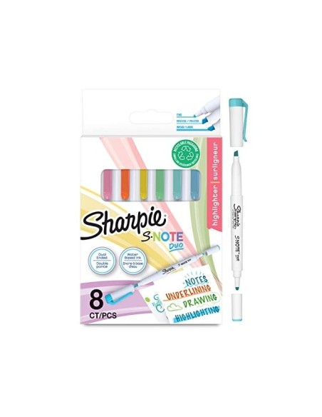 ROTULADOR SHARPIE SNOTE DUO ASST 8 UD.SURT.