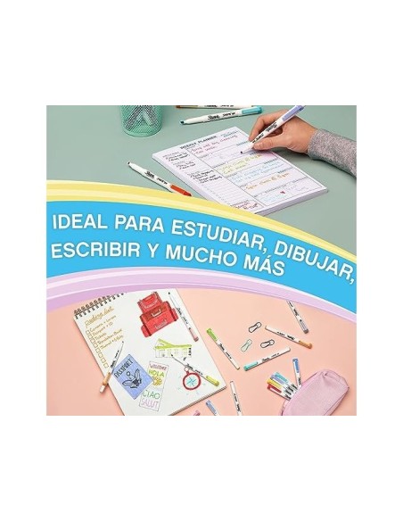 ROTULADOR SHARPIE SNOTE DUO ASST 8 UD.SURT.