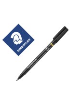 ROTULADOR STAEDTLER LUMOCOLOR RETRO.FIBRA PERM.SPECIAL 319-9 NG.FINA