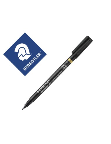 ROTULADOR STAEDTLER LUMOCOLOR RETRO.FIBRA PERM.SPECIAL 319-9 NG.FINA