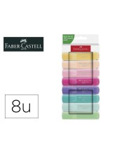 ROTULADOR FABER FLUORESCENTE 1546 ESTUCHE 8 UNIDADES SURTIDAS