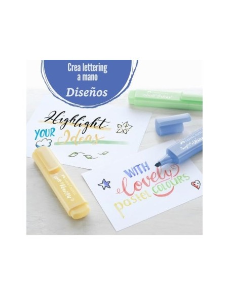 ROTULADOR FABER FLUORESCENTE 1546 ESTUCHE 8 UNIDADES SURTIDAS