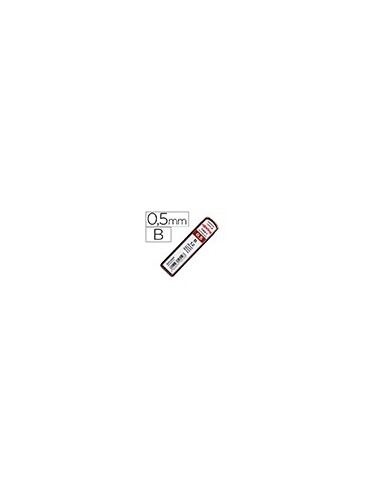MINAS ROTRING GRAFITO 0,5MM B  12 MINAS