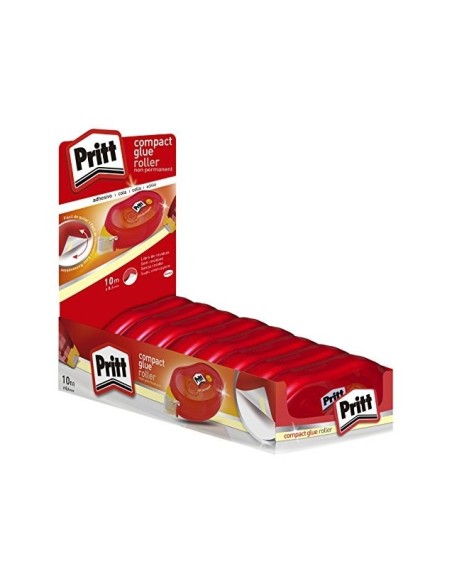 PEGAMENTO PRITT ROLLER COMPACT NO PERMANENTE 8,4MM X 10 M
