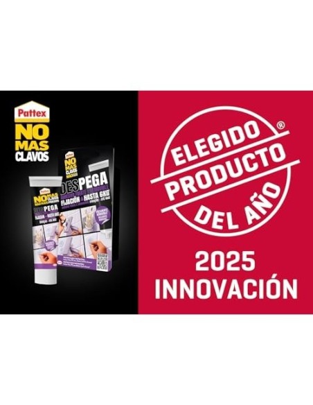 ADHESIVO PATTEX PEGA DESPEGA NO MAS CLAVO 6 KG 12 UD.