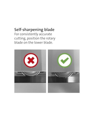 CIZALLA RODILLO DAHLE 507 BASE MET.A4 CORTE 8H.