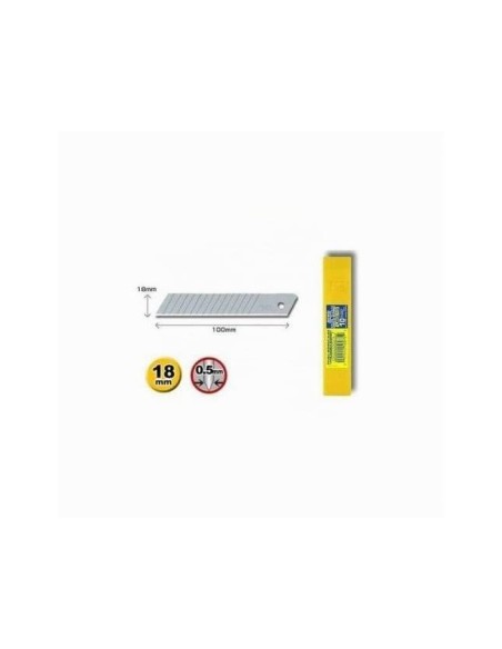 REPUESTO CUCHILLA CUTTER OLFA ANCHO 18MM CUTER L-1 10 UD.