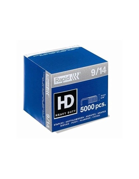 GRAPAS RAPID SUPER STRONG GALVANIZADAS Nº9/14 CAJA 5000 UD.