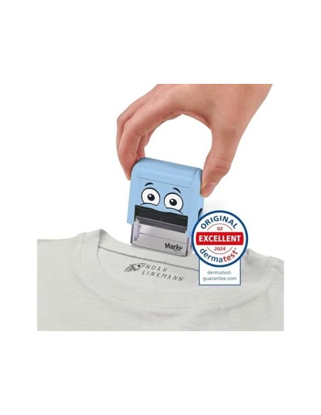 SELLO MARCADOR ROPA MARKY INF.AZ.TINTA KIT ETIQ. CINTA TERMOADHESIVA