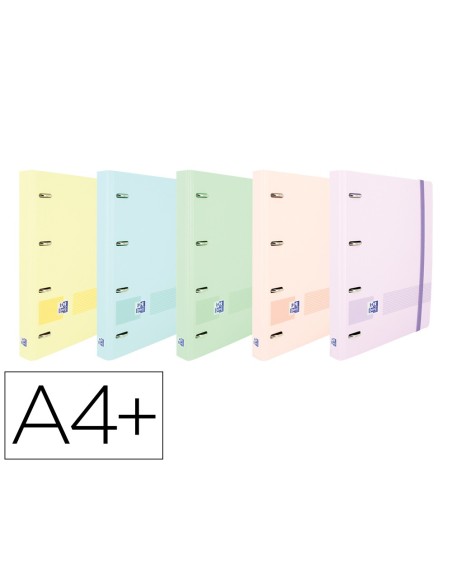 CARPETA OXFORD EUROPEANBINDER LIVE&GO POLYFOAM 4AN.35MM 5MM A4+