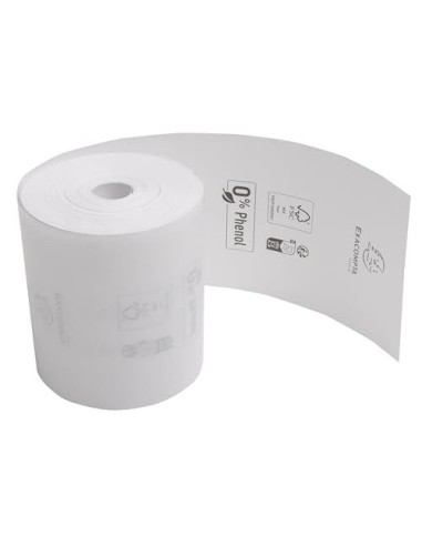 ROLLO SUMADORA EXACOMPTA TERMICO 80 X 80MM 48 G/M2 SIN BISFENOL