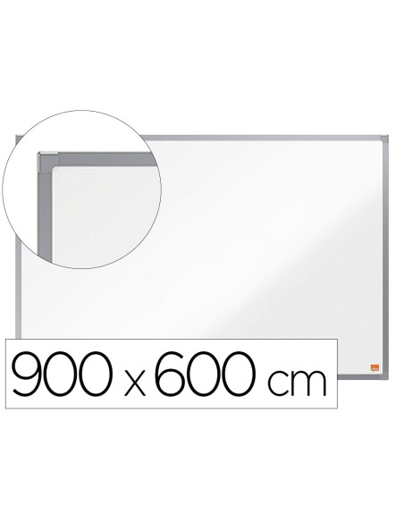 PIZARRA BL.NOBO ESSENCE ACERO VITRIFICADO MAGNETICA 900X600MM