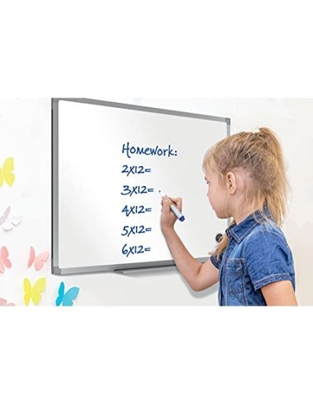 PIZARRA BL.NOBO ESSENCE ACERO VITRIFICADO MAGNETICA 900X600MM