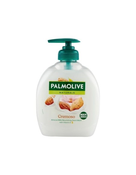 JABON LIQUIDO LAVAMANOS PALMOLIVE CREMA LECHE ALMENDRA BOTE 300 ML