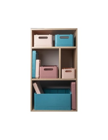 CAJA MULTIUSOS EXACOMPTA SMARTCASE A5+ PLAST.PLEGAB ROSA 275X40X190MM