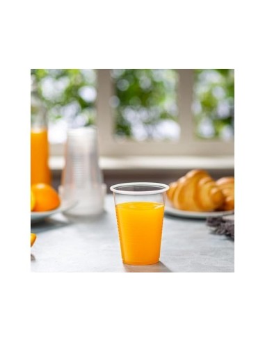 VASO PLAST.TPTE.100 CC PQ.DE 100 UD.